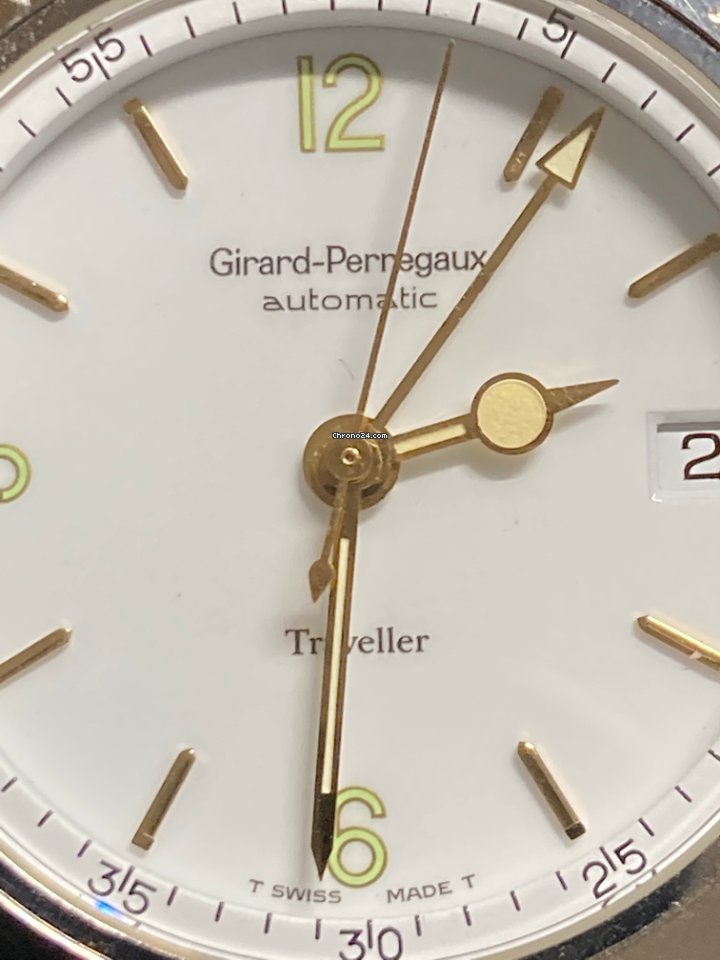 Girard Perregaux Traveller Mens watch Unisex Automatic Steel 7200 Replica 5