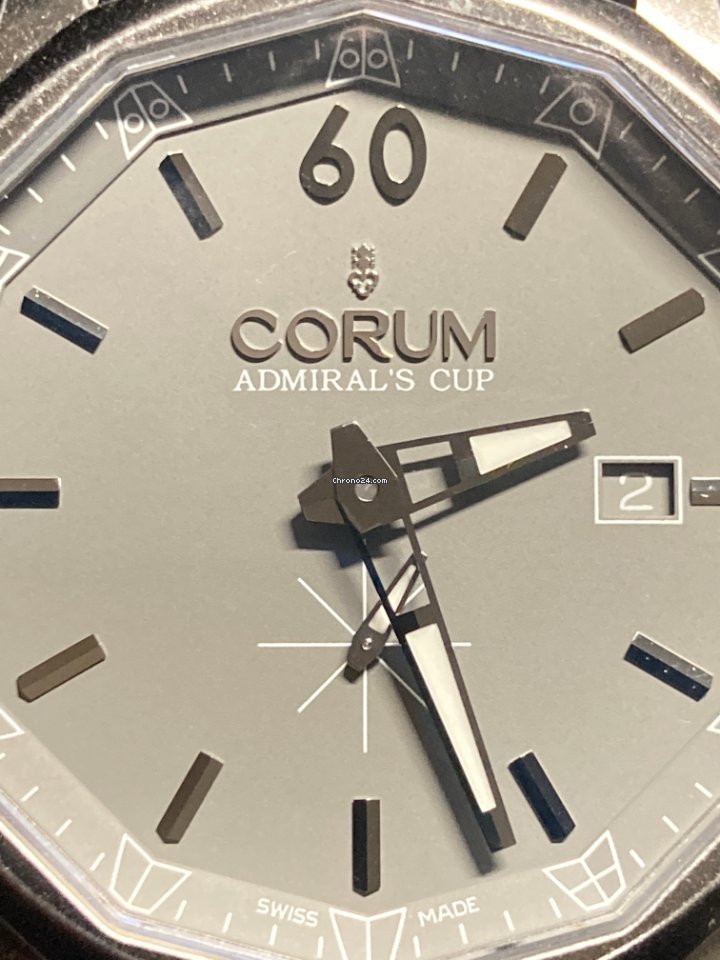 IMG_9081 Corum Admirals Cup Legend 42 Mens watch Unisex Automatic Steel 395.101.20 0F61 FH10 Replica 5