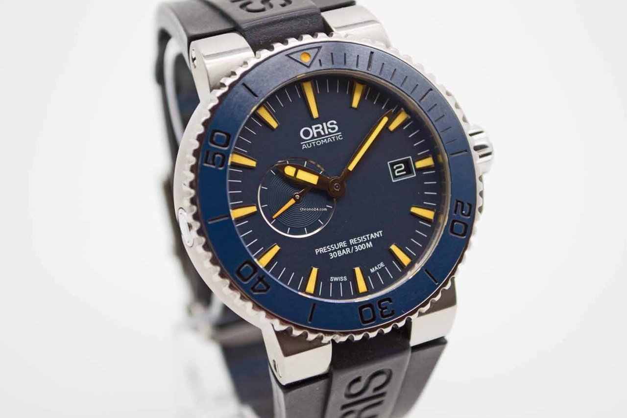 Oris Aquis Mens watch Unisex Automatic Titanium 01 643 7654 7185 Replica 5