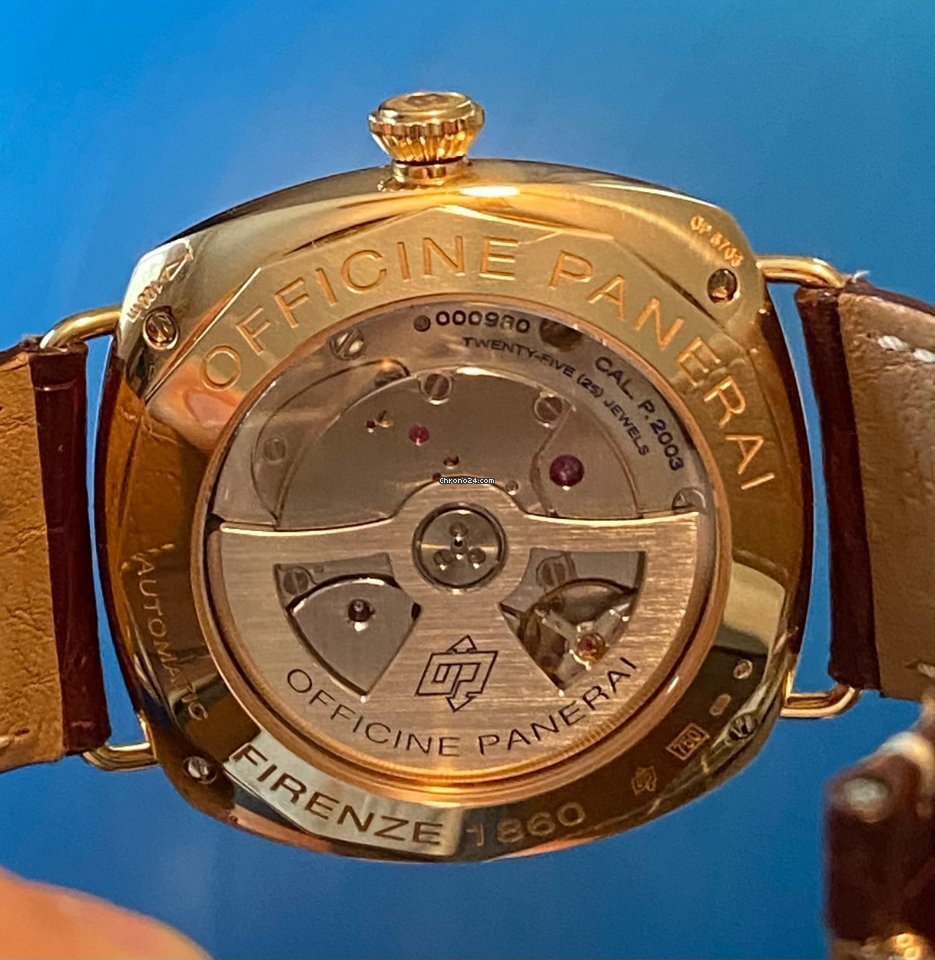 Panerai Special Editions Mens watch Unisex Automatic Rose gold PAM 00273 Replica 5