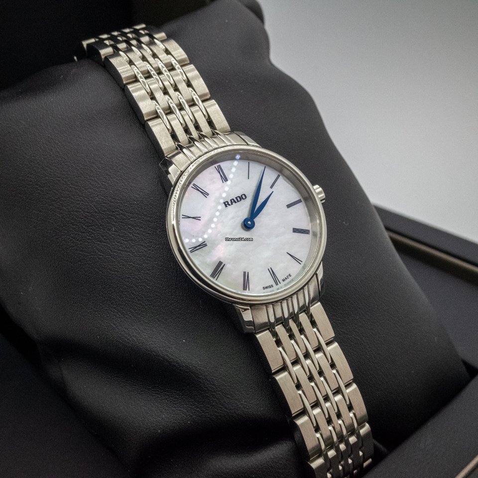 IMG_9081 Rado Coupole Womens watch Quartz Steel R22897943 Replica 5