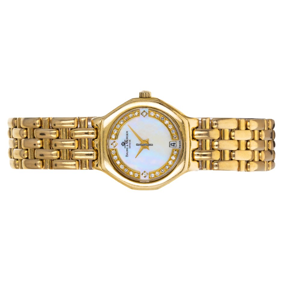 Baume & Mercier Classima Womens watch Quartz Yellow gold 16759.9 Replica 5