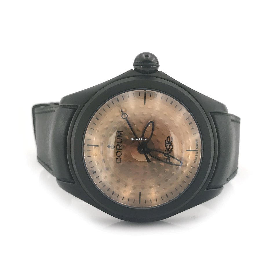 IMG_9081 Corum Bubble Mens watch Unisex Automatic Steel 110.310.98.0061PA01R Replica 5