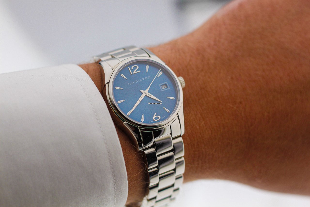 IMG_9081 Hamilton Jazzmaster Lady Womens watch Quartz Steel H32351145 Replica 5