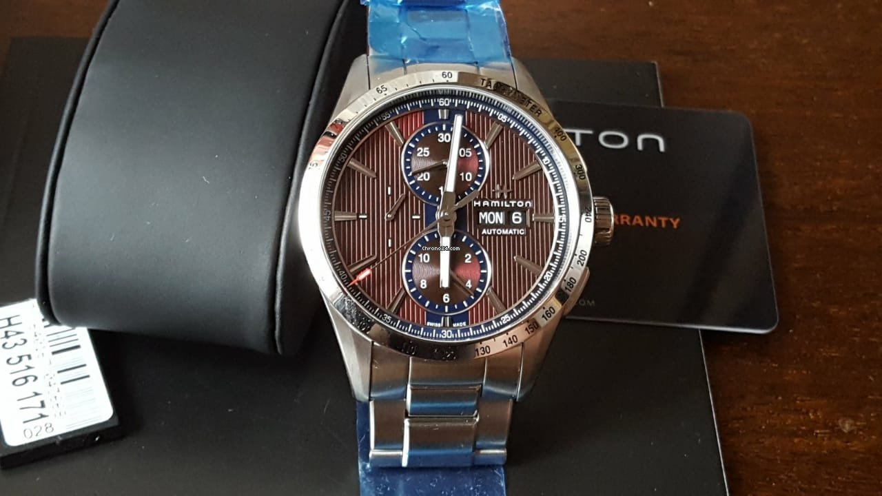 Hamilton Broadway Mens watch Unisex Automatic Steel H43516171 Replica 5