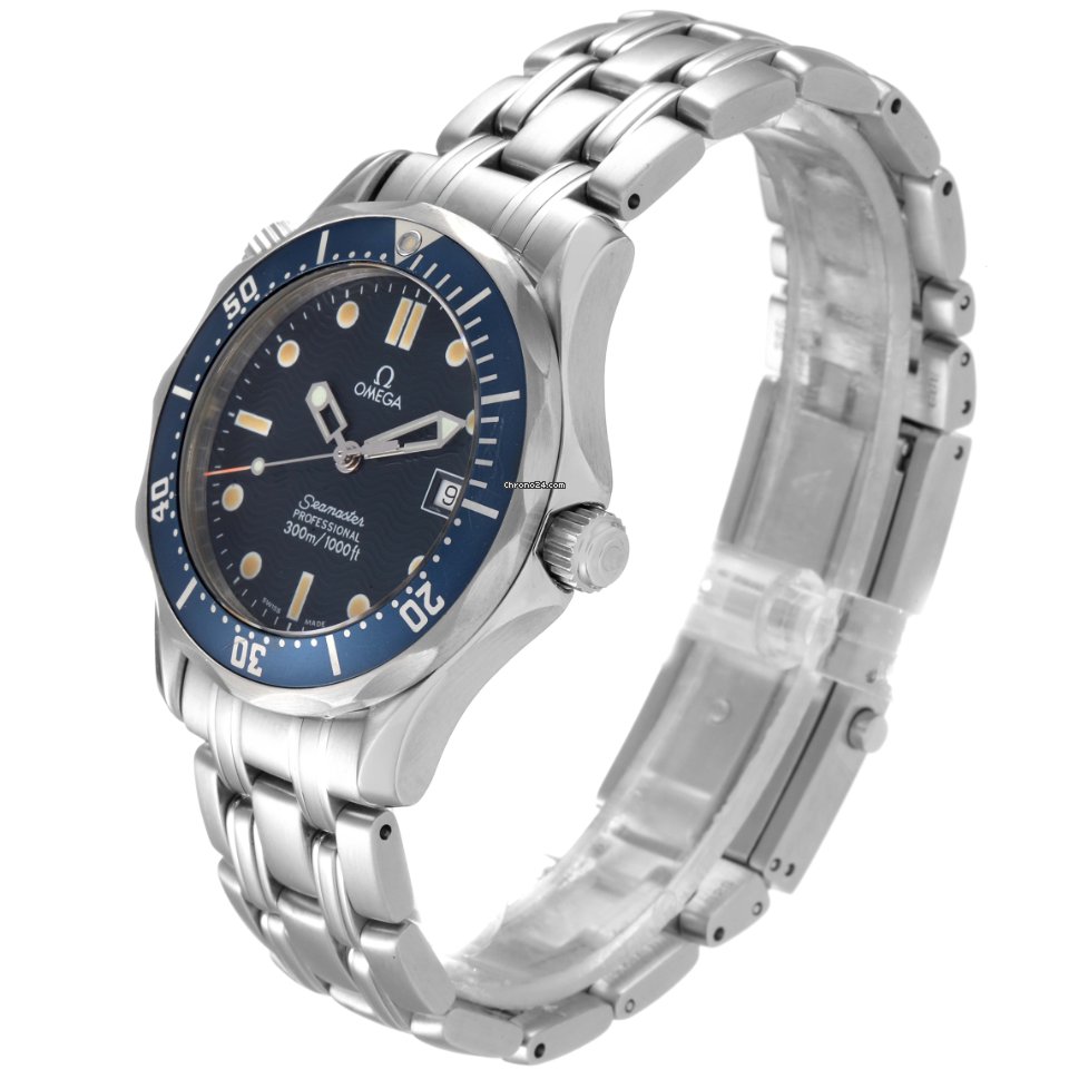 Omega Seamaster Diver 300 M Mens watch Unisex Quartz Steel 2561.80.00 Replica 5