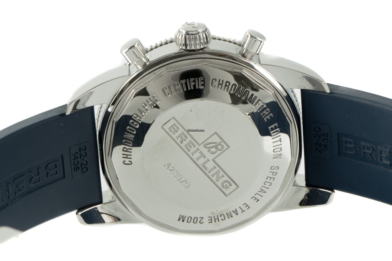 IMG_9081 Breitling Superocean Heritage Chronograph Mens watch Unisex Automatic Steel A23370 Replica 5