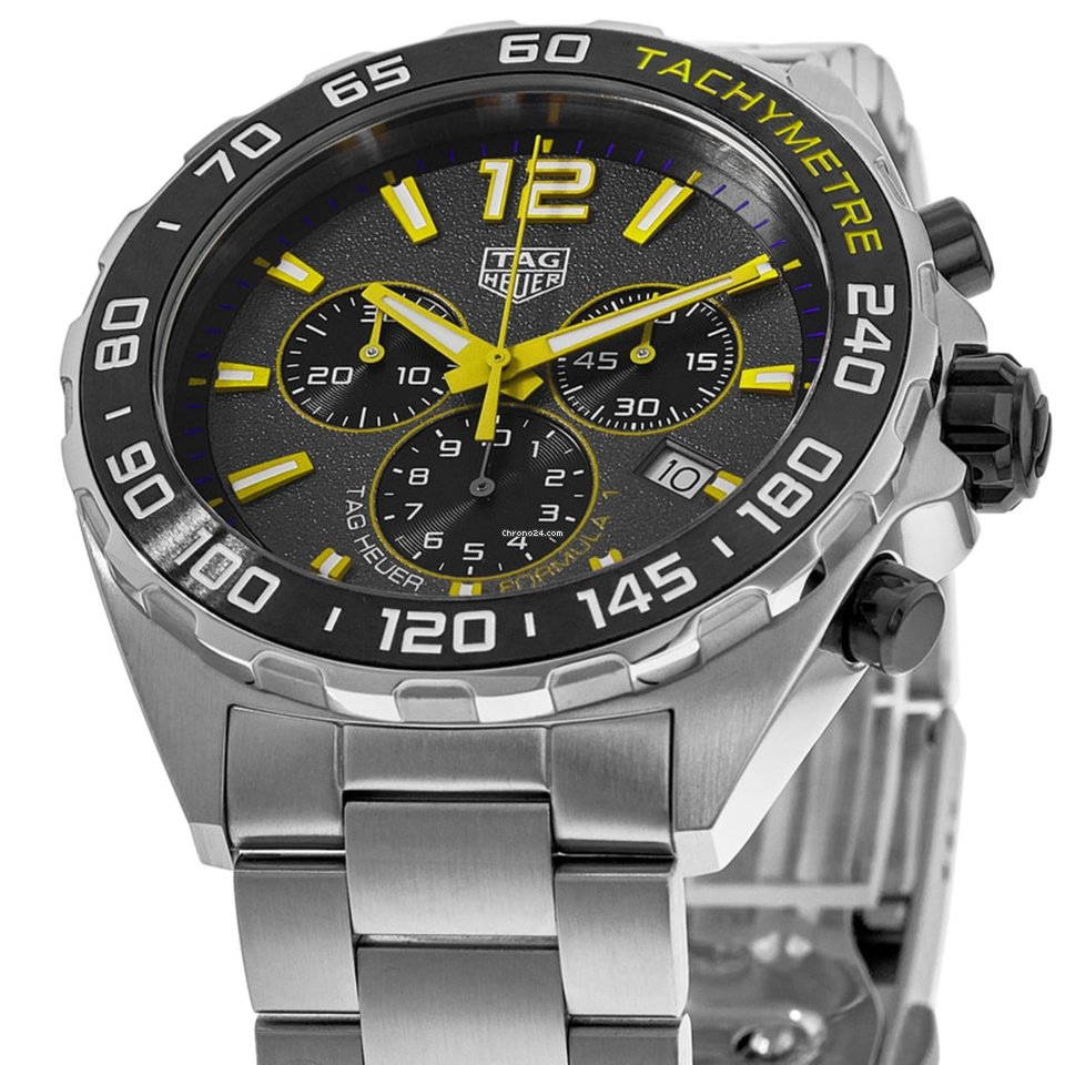 IMG_9081 TAG Heuer Formula 1 Quartz Mens watch Unisex Quartz Steel CAZ101AG.BA0842 Replica 5