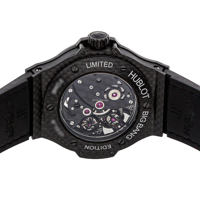 Hublot Big Bang Mens watch Unisex Manual winding Carbon 304.QX.1140.HR Replica 5