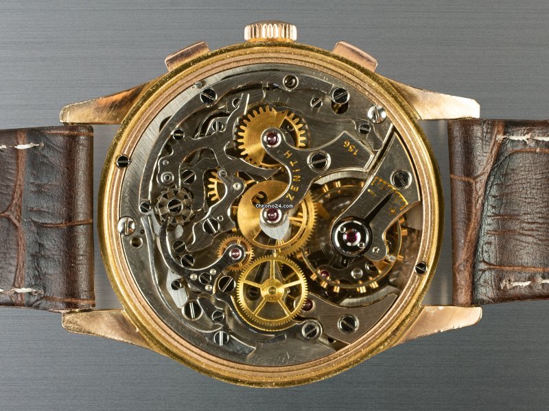 Zenith Mens watch Unisex Manual winding Rose gold 20528 Replica 5