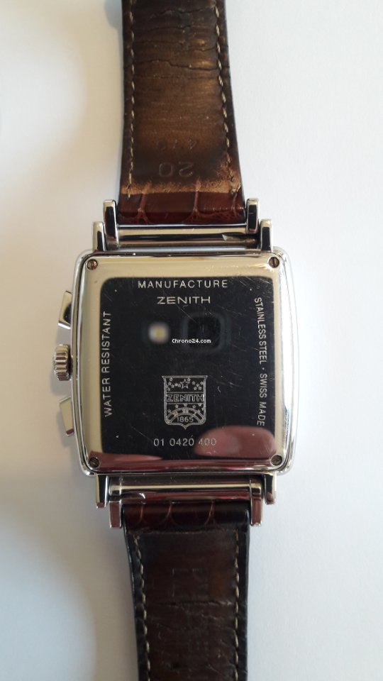 Zenith El Primero Mens watch Unisex Automatic Steel 90 01.0420.400 Replica 5