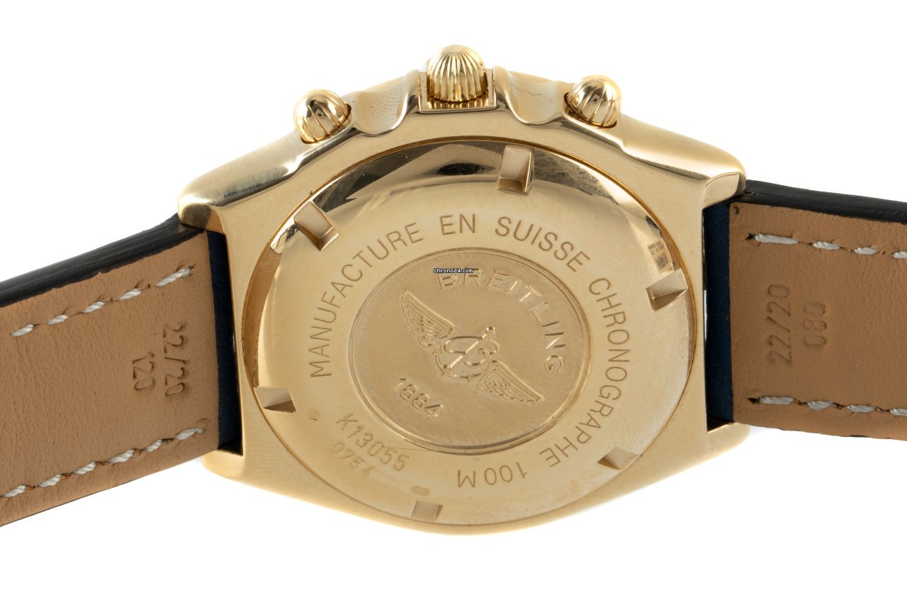 Breitling Crosswind Racing Mens watch Unisex Automatic Yellow gold K13055 Replica 5