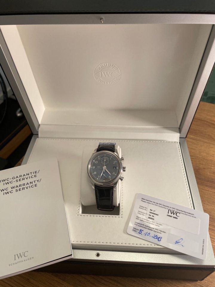 IMG_9081 IWC Portuguese Chronograph Mens watch Unisex Automatic 3893559 Replica 5