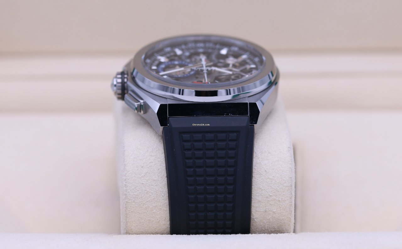 IMG_9081 Zenith Defy El Primero Mens watch Unisex Automatic Titanium 95.9000.9004 78.R782 Replica 5