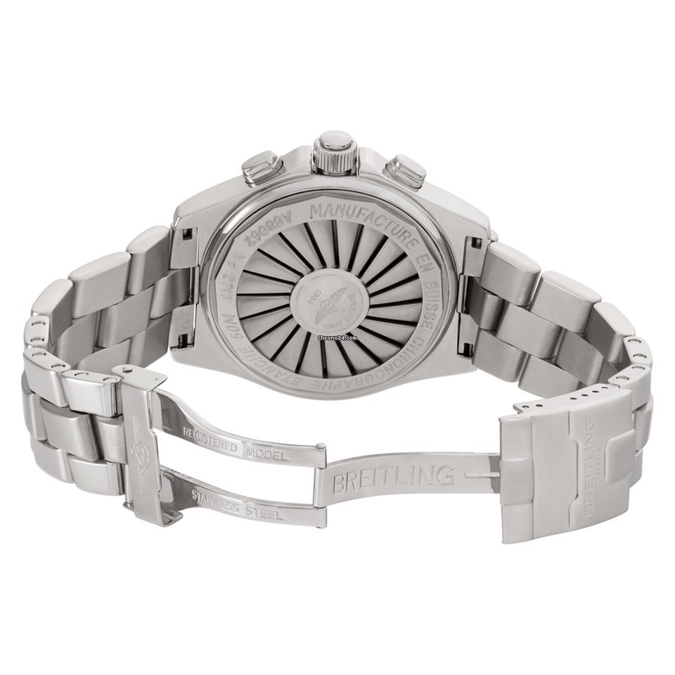 IMG_9081 Breitling B-1 Mens watch Unisex Quartz Steel A68062 Replica 5