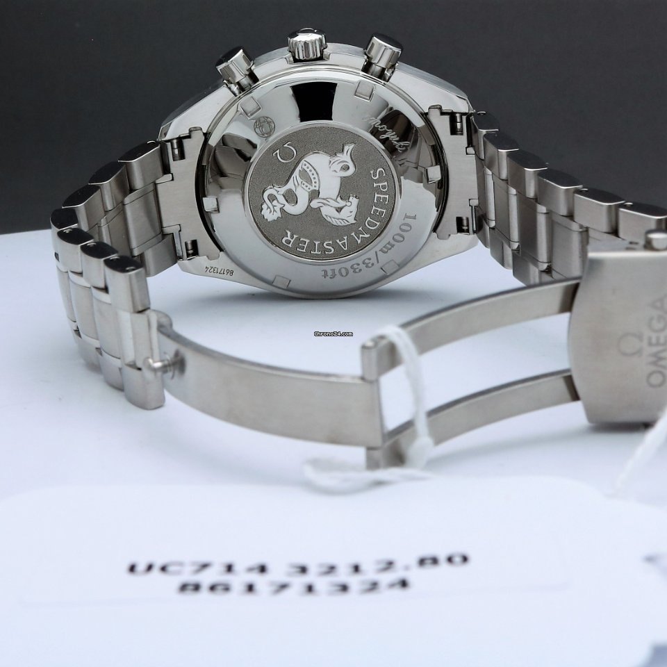 IMG_9081 Omega Speedmaster Date Mens watch Unisex Automatic Steel 3212.80 Replica 5