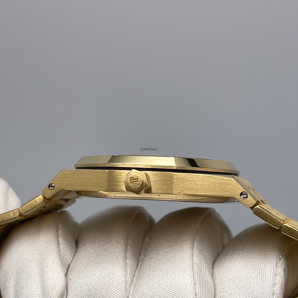 IMG_9081 Audemars Piguet Royal Oak Day-Date Mens watch Unisex Automatic Yellow gold 25594BA.OO.0789BA.05 Replica 5