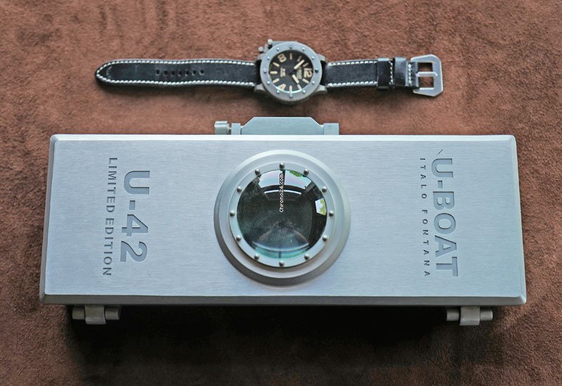 IMG_9081 U-Boat U-42 Automatic Titanium 6157. Replica 5