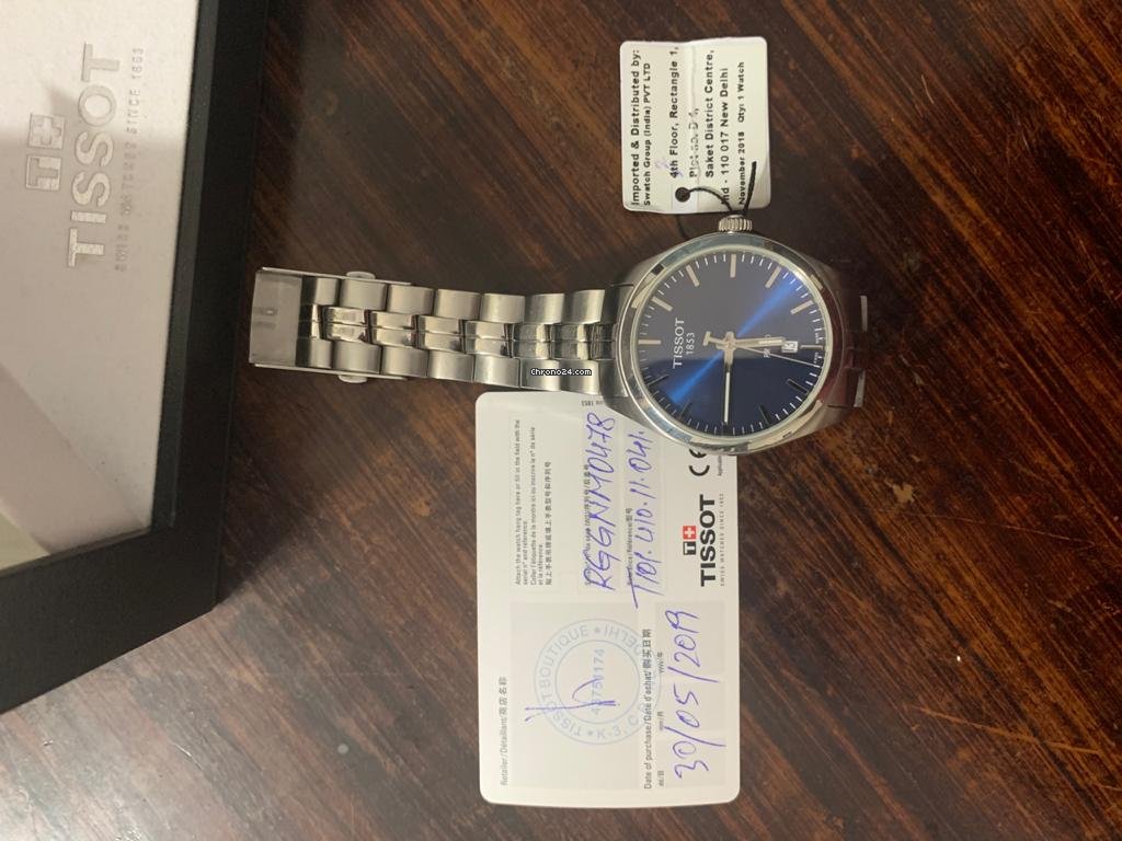 IMG_9081 Tissot PR 100 Mens watch Unisex Quartz Steel T101.410.11.041.00 Replica 5