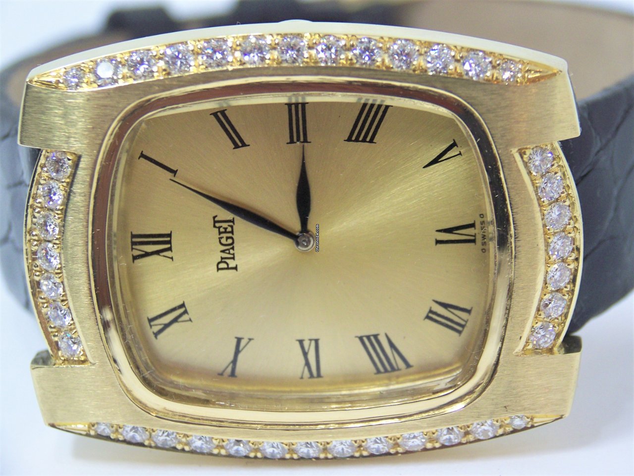 IMG_9081 Piaget Mens watch Unisex Manual winding Yellow gold 9741 Replica 5
