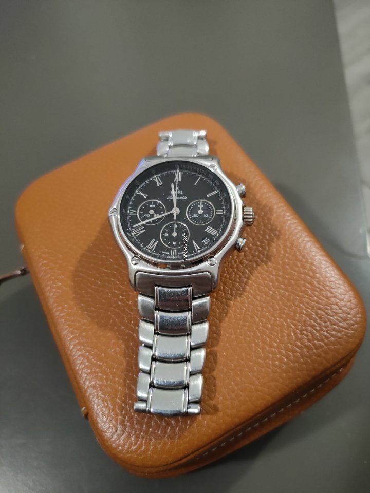 IMG_9081 Ebel 1911 Mens watch Unisex Automatic Steel 9134901 Replica 5