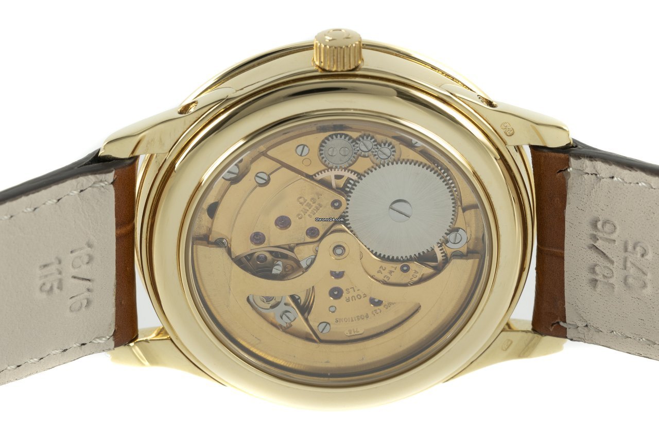 Omega Mens watch Unisex Automatic Yellow gold 156.003 Replica 5