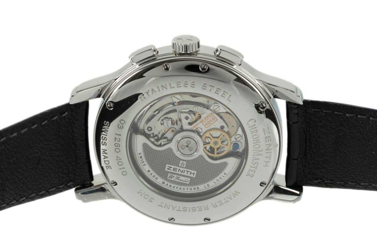 IMG_9081 Zenith El Primero Chronomaster Mens watch Unisex Automatic Steel 03.1260.4010 01.C505 Replica 5