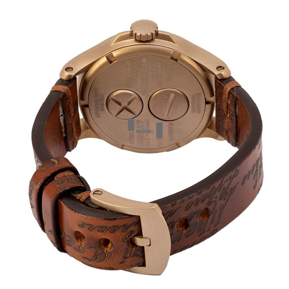 IMG_9081 U-Boat Mens watch Unisex Quartz Steel 8467 A Replica 5