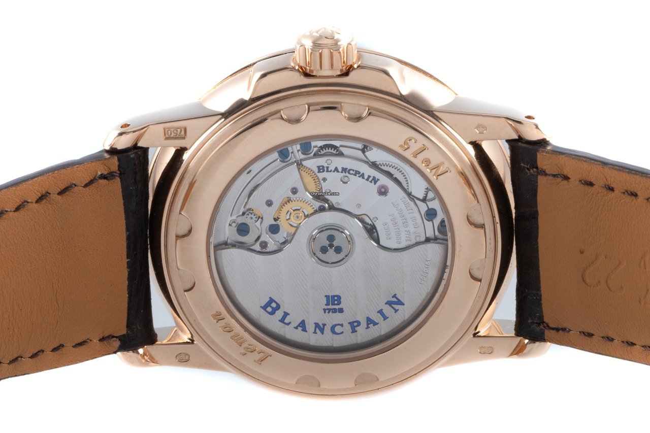 Blancpain Leman Mens watch Unisex Automatic Red gold 2860.3642.53B Replica 5