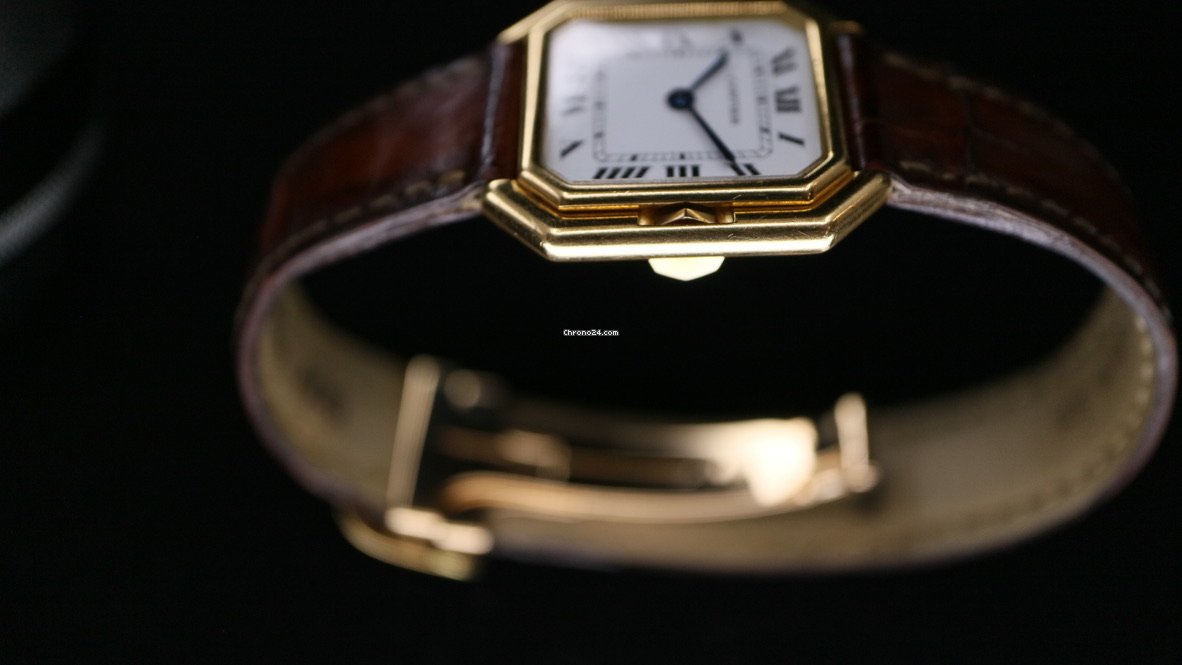 IMG_9081 Cartier Mens watch Unisex Manual winding Yellow gold 780992616 Replica 5