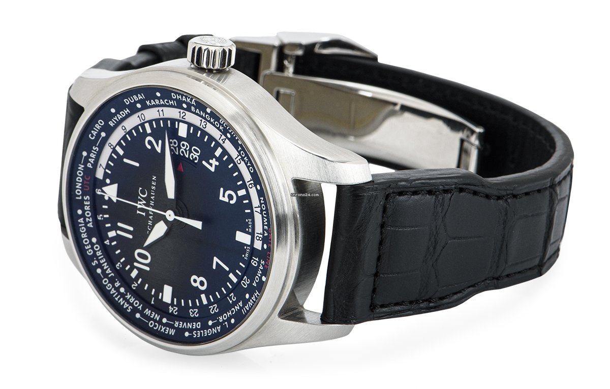 IMG_9081 IWC Pilot Worldtimer Mens watch Unisex Automatic Steel IW326201 Replica 5