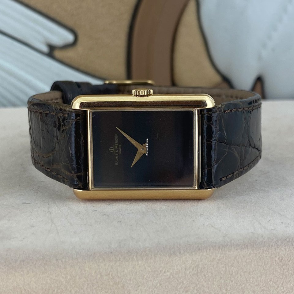 IMG_9081 Baume & Mercier Manual winding Yellow gold 37077 Replica 5