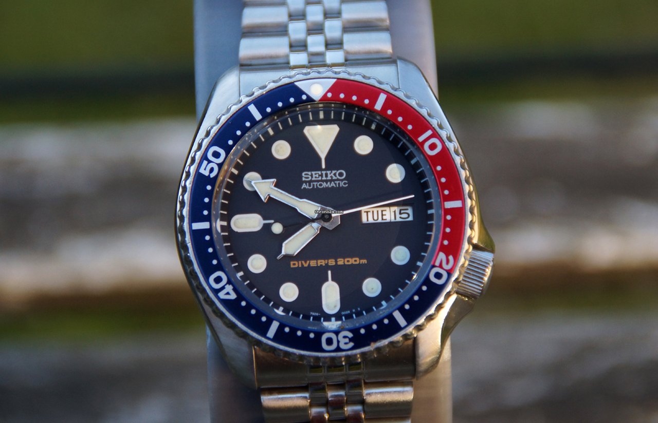 IMG_9081 Seiko Prospex Mens watch Unisex Automatic Steel SKX009K2 Replica 5