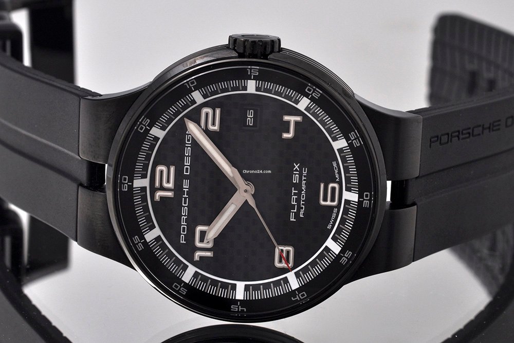 Porsche Design Flat Six Automatic Steel P6351 Replica 5