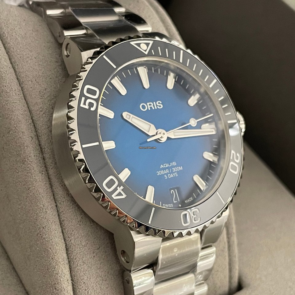 IMG_9081 Oris Aquis Date Mens watch Unisex Automatic Steel 01 400 7769 4135-07 8 22 09PEB Replica 5