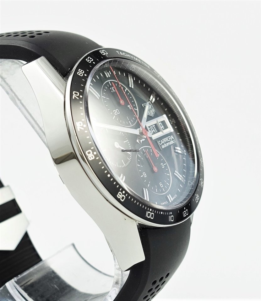 TAG Heuer Carrera Calibre 16 Mens watch Unisex Automatic Steel cv201ah.ft6014 Replica 5