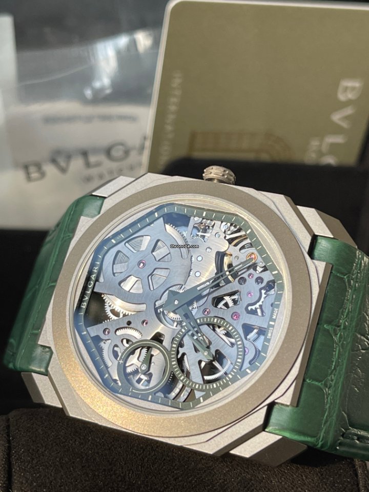 IMG_9081 Bulgari Octo Mens watch Unisex Manual winding Titanium 103001 Replica 5
