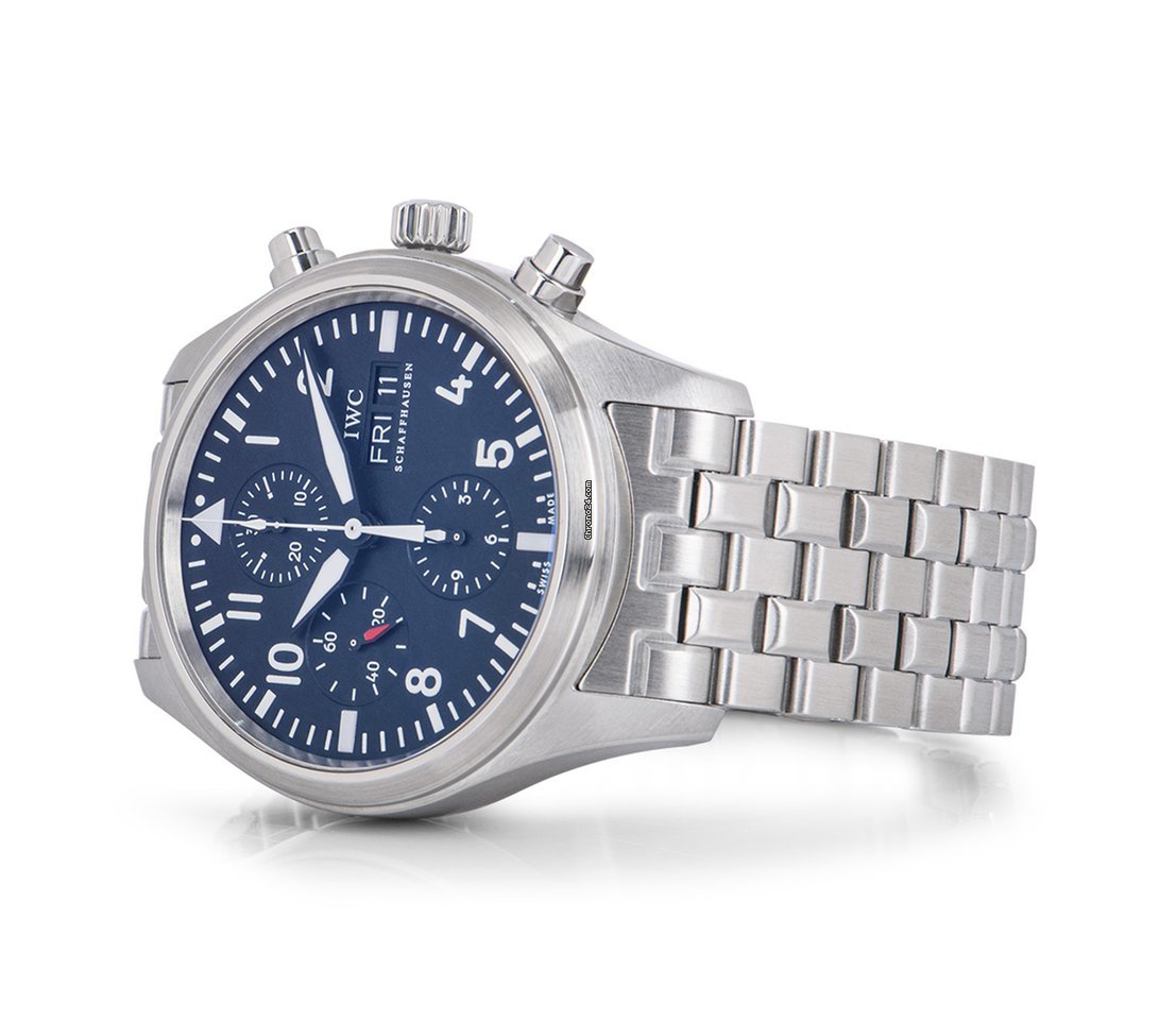 IMG_9081 IWC Pilot Chronograph Mens watch Unisex Automatic Steel IW371704 Replica 5