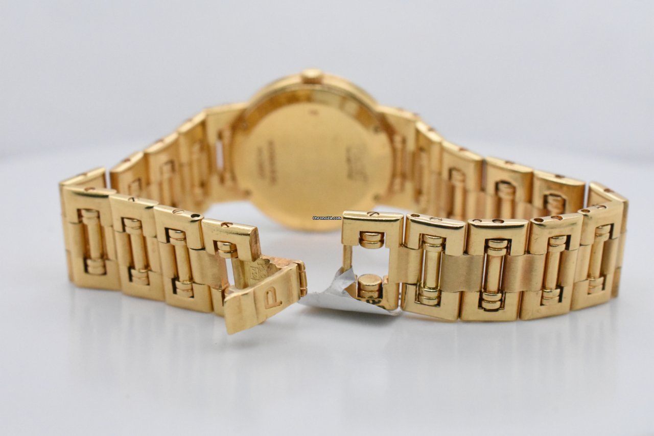 IMG_9081 Piaget Dancer Womens watch Quartz Yellow gold 80564 K81 Replica 5