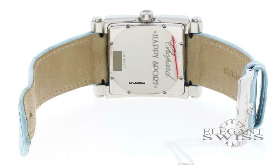 Chopard Happy Sport Womens watch Quartz Steel 288447-3001 Replica 5