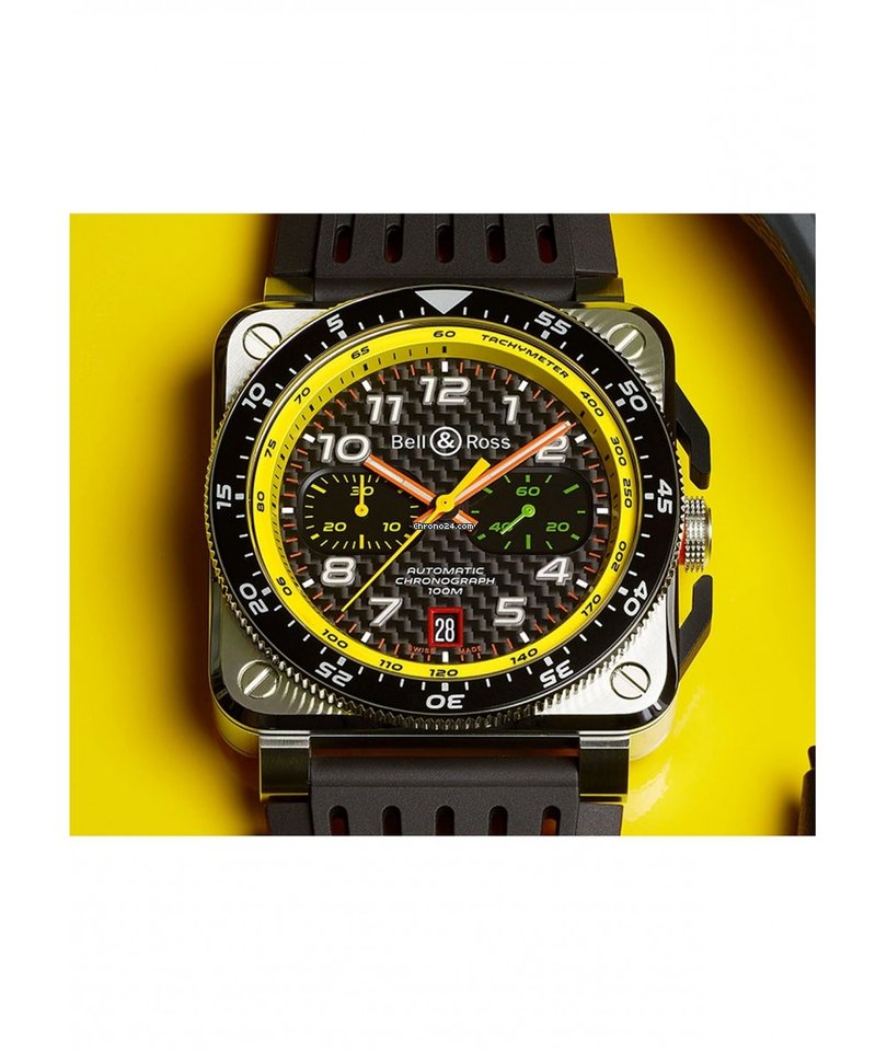 Bell & Ross BR 03-94 Chronographe Automatic Steel BR0394-RS19 SRB Replica 5