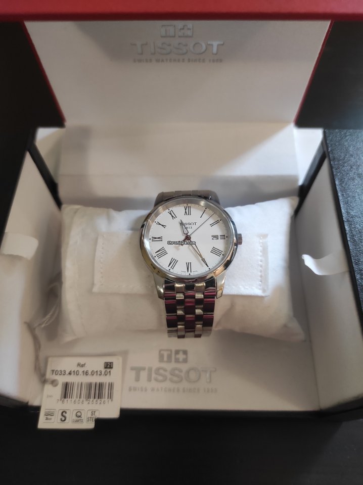 IMG_9081 Tissot Classic Dream Mens watch Unisex Quartz Steel T033.410.16.013.01 Replica 5