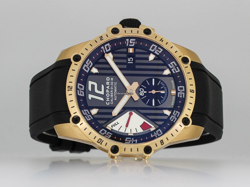 IMG_9081 Chopard Superfast Mens watch Unisex Automatic Rose gold 161291-5001 Replica 5
