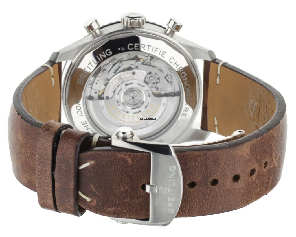 IMG_9081 Breitling Aviator 8 Mens watch Unisex Automatic Steel AB01194A1B1X2 Replica 5