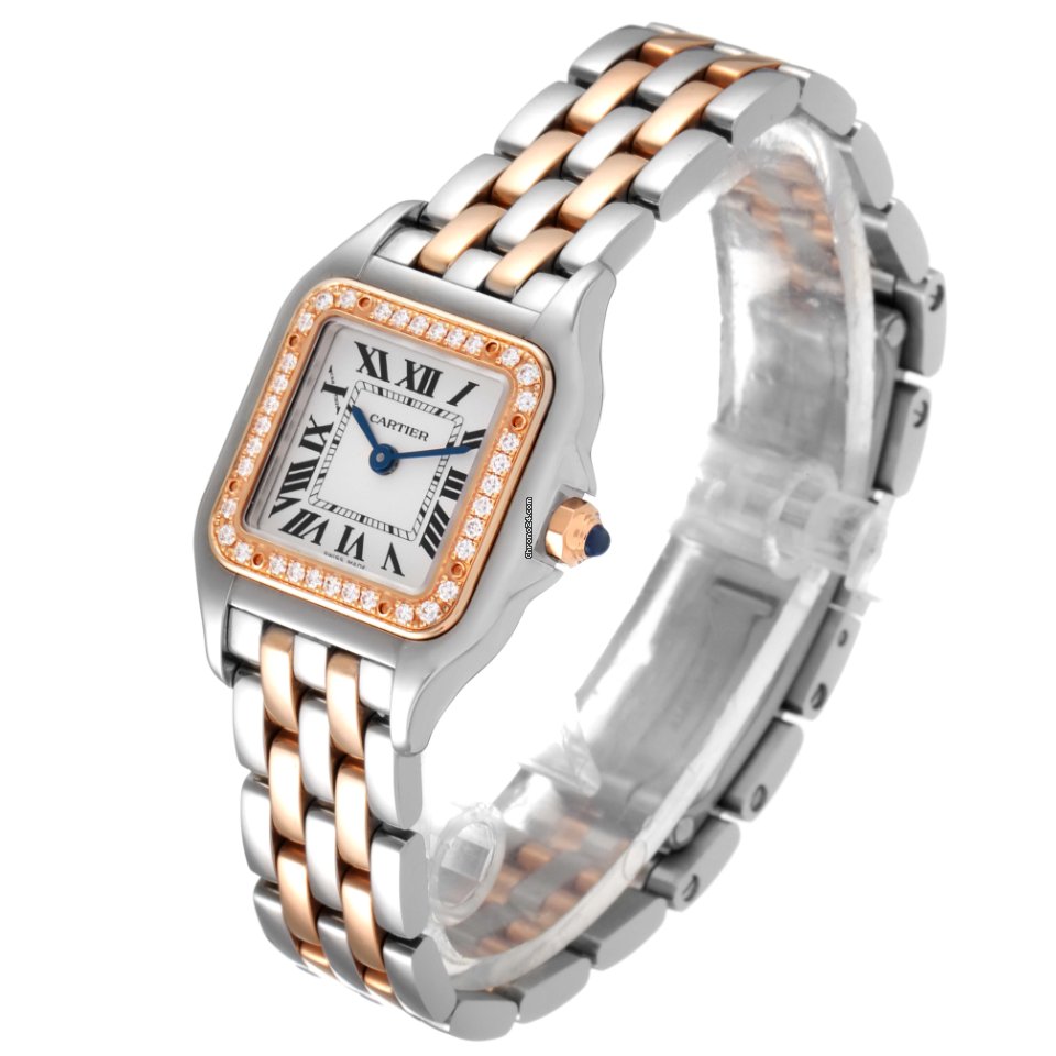 Cartier Panthere Womens watch Quartz Gold Steel W3PN0006 Replica 5