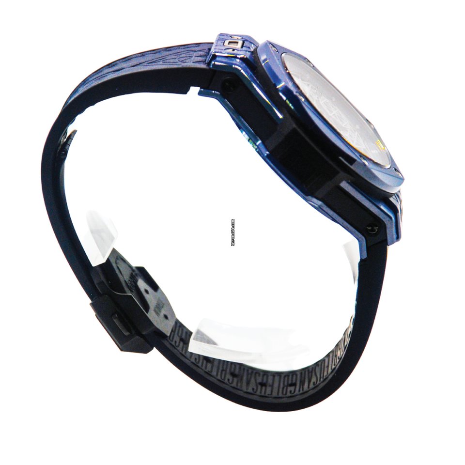 IMG_9081 Hublot Big Bang Sang Bleu Mens watch Unisex Automatic Ceramic 415.EX.7179.VR.MXM19 Replica 5