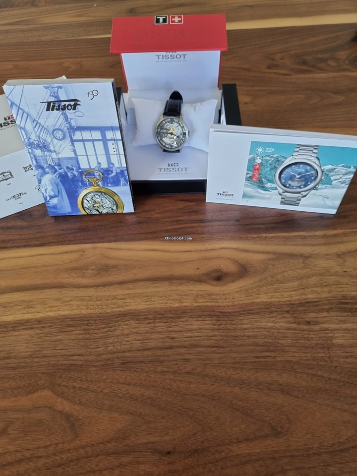 Tissot Chemin de Tourelles Mens watch Unisex Manual winding Steel T099.405.16.418.00 Replica 5