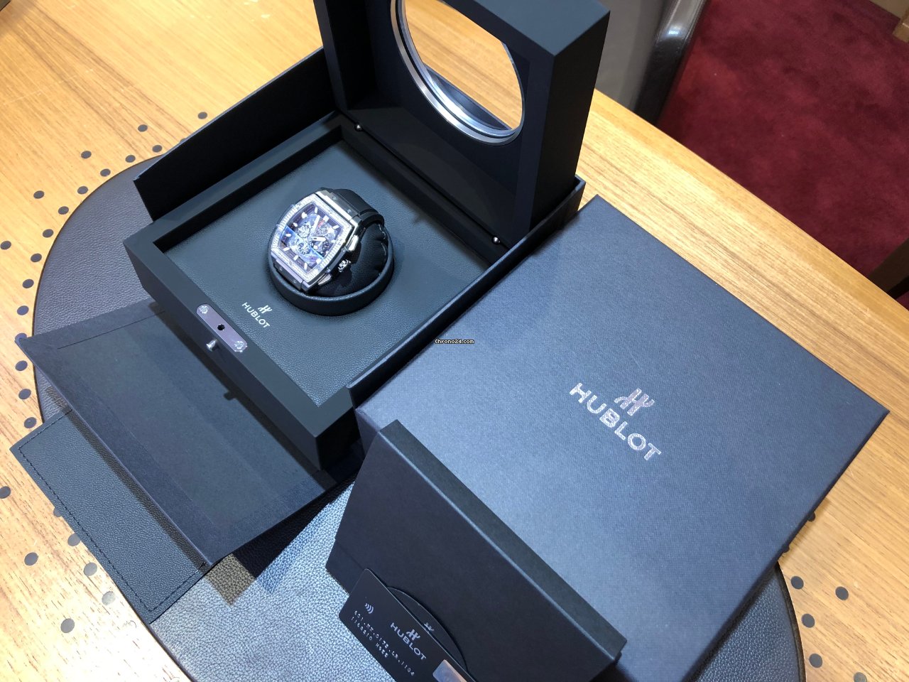 IMG_9081 Hublot Spirit of Big Bang Mens watch Unisex Automatic Titanium 601.NX.0173.LR.1104 Replica 5