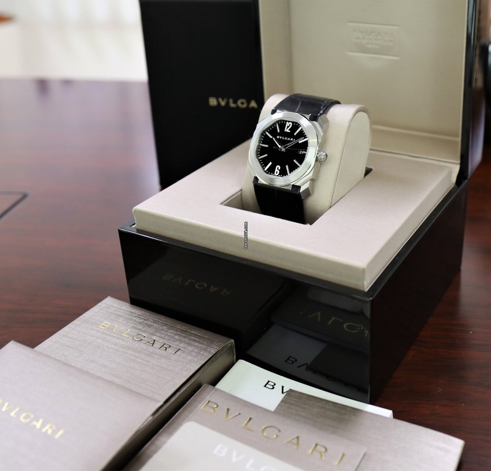 Bulgari Octo Mens watch Unisex Automatic Steel 102121 BGO38BSLD Replica 5