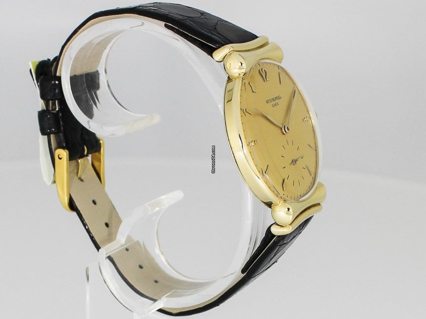 IMG_9081 Patek Philippe Mens watch Unisex Manual winding Yellow gold 1585 Replica 5